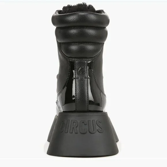 NEW Circus NY by Sam EdelmanGail Lace-Up Platform Boot Y2k Black - Picture 5 of 10